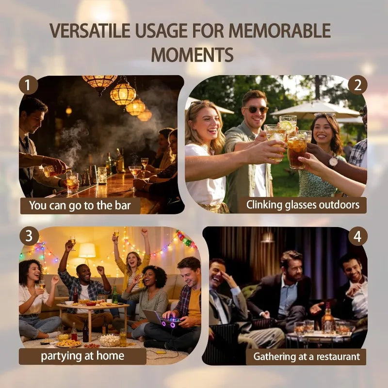 The Rotating Whiskey Glass — 280 ml