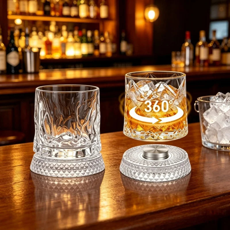 The Rotating Whiskey Glass — 280 ml