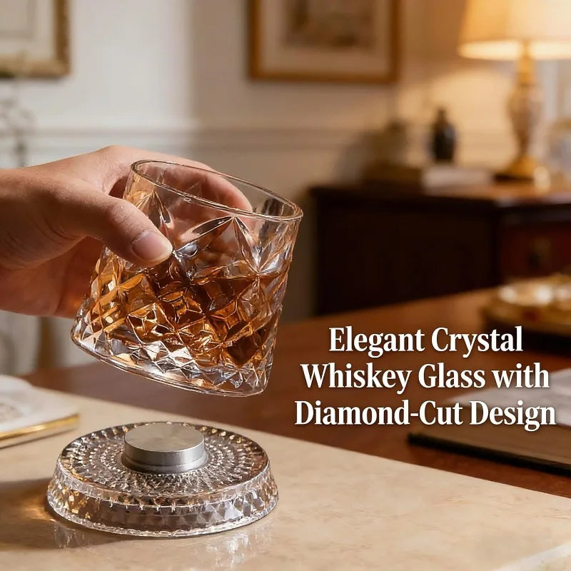 The Rotating Whiskey Glass — 280 ml